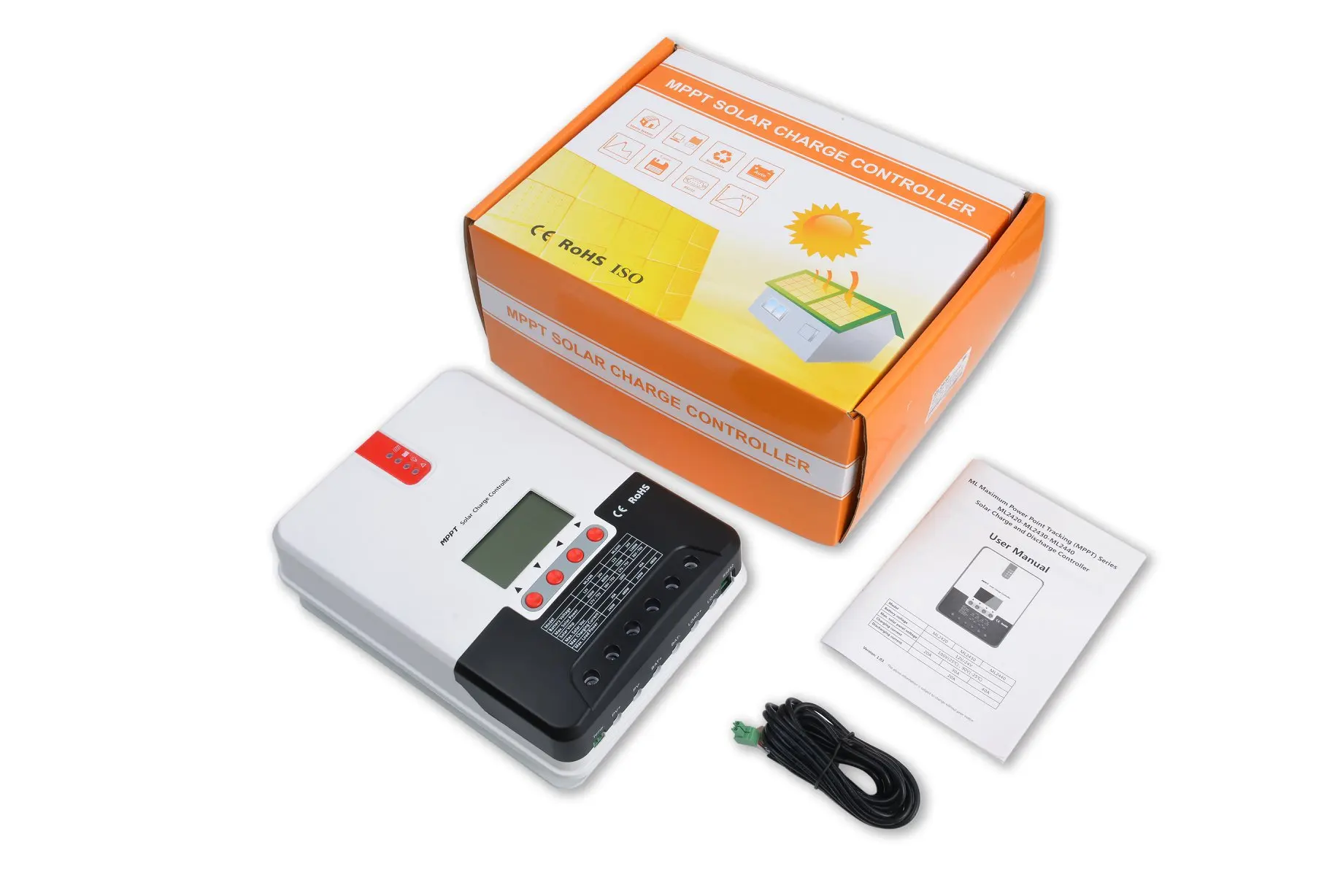 Pengontrol Tenaga Surya SRNE ML2420, ML2430, ML2440, ML4860 MPPT