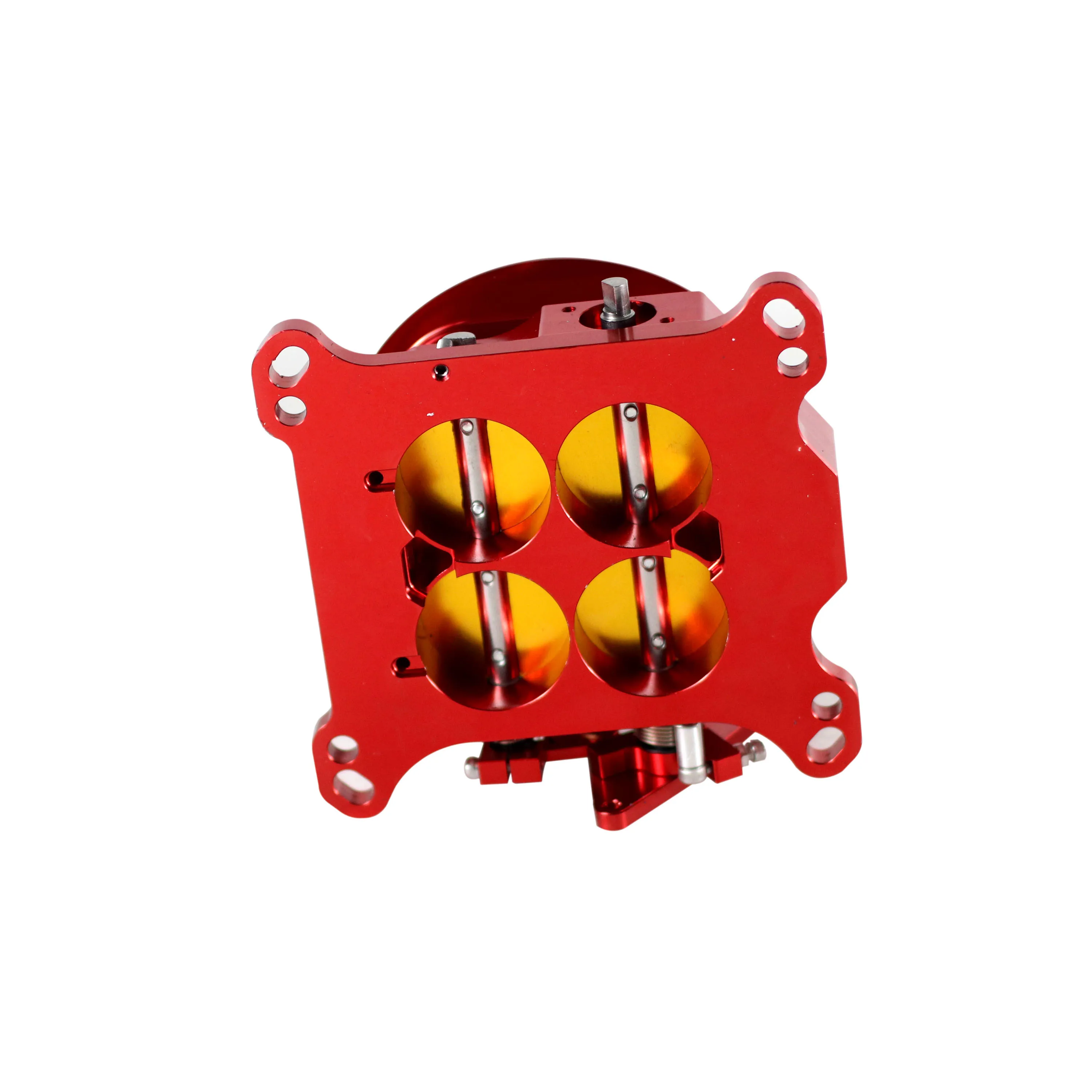 

SherryBerg RED Billet AL. Корпус дроссельной заслонки EFI CNC 1200 CFM, 4-картриджный, 4150, красный цвет, PCE138.1002, 1200CFM, с прокладками