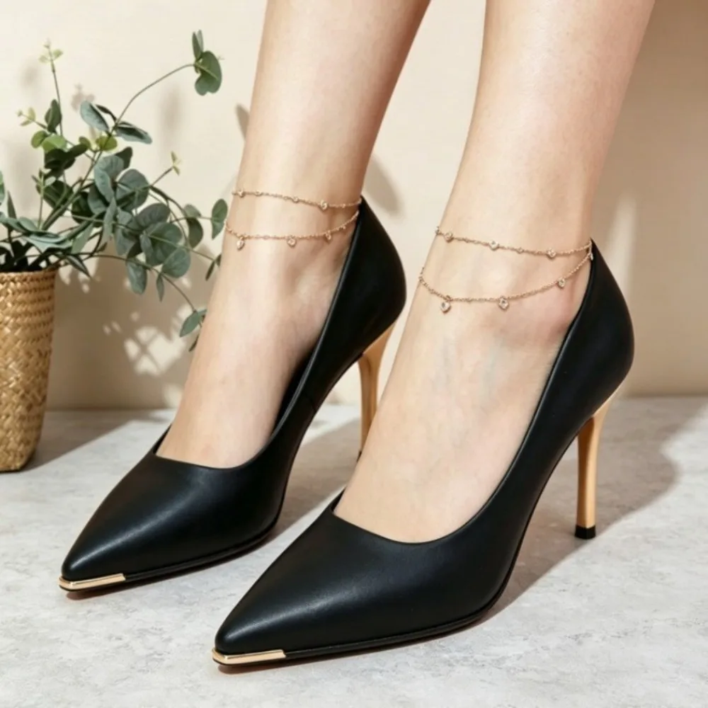 High Heels Women Slim Heels  Spring and Summer 2026 New All-in-one Pointed Work Career Single Shoes