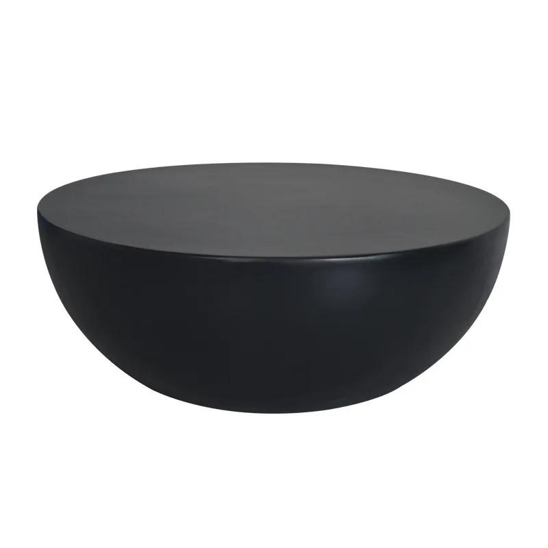 Wabi sand wind cement coffee table, industrial style ins Internet celebrity small apartment furniture