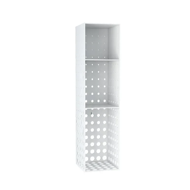 Baffle rack multi-layer wrought iron storage rack, very simple wall decorative display rack