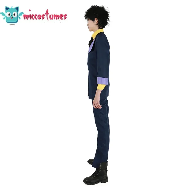 

25COSMiccostumes Men's Spike Cosplay Costume Set Blazer Shirt Pants