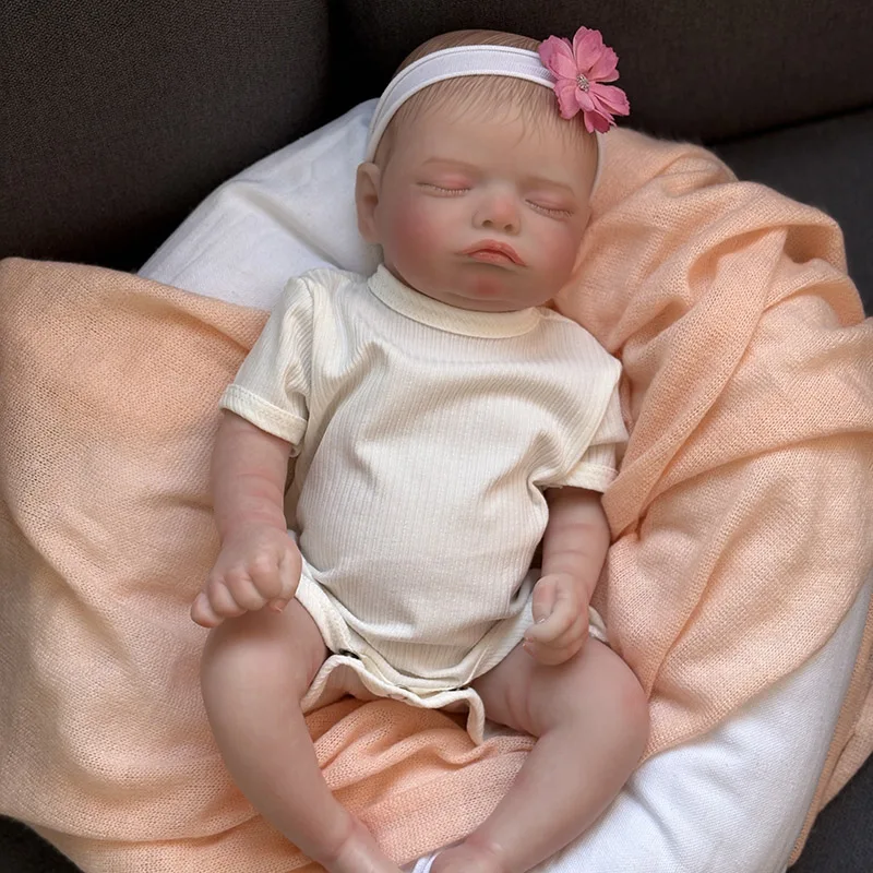 

45cm Baby Doll Rosalie Handmade 3D Skin with Visbile Veins Collectible Art Doll