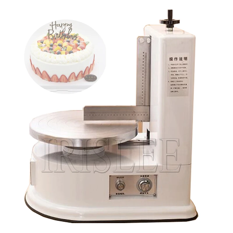 Commercial Cake Bakery Machine Cake Spreader Coating Creaming Spreading Machine For Bakery Shop