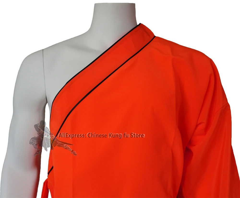 Popular One-sleeve Shaolin Monk Uniform Kung fu Performance Costumes Martial arts Suit Wing Chun Tai chi Clothing