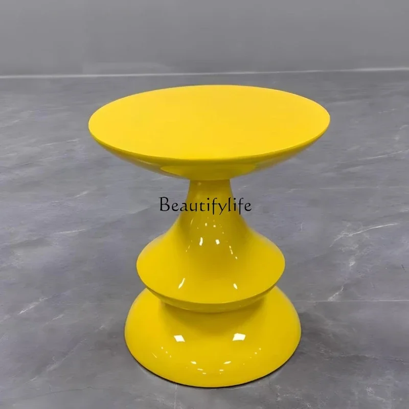 

ls 04Modern simple wine glass coffee table living room designer creative sofa edge fiberglass