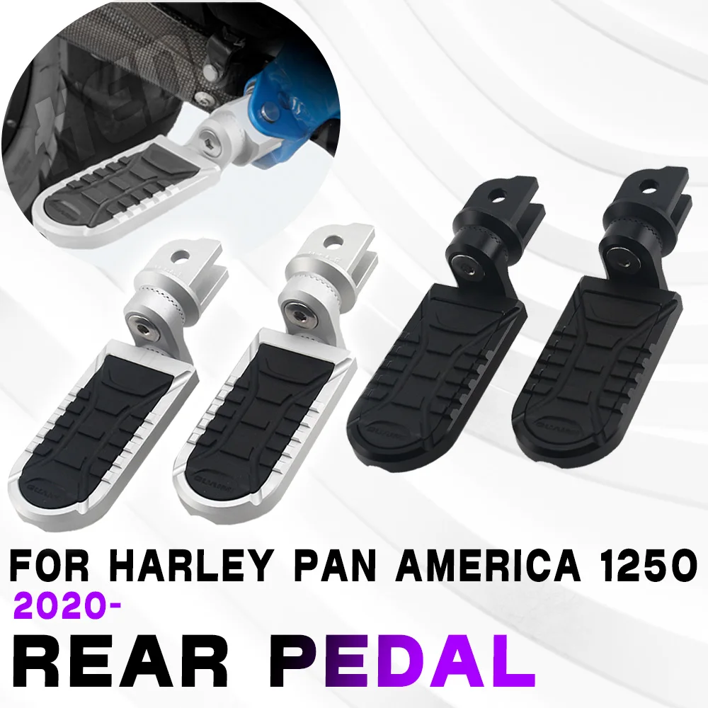 

Motorcycle Front Footrest Adjustable Extend Lowering Foot Pegs Rotatable FootPegs Rest For Harley PAN AMERICA 1250 Special 2020-