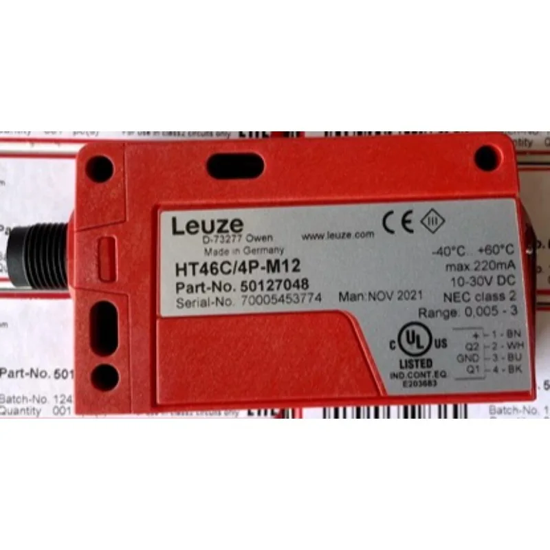 

Подходит для фотоэлектрических датчиков LEUZE HT46C/4P-M12, HT46C/2N-M12, HT46CL2/6G-M12, аксессуары.