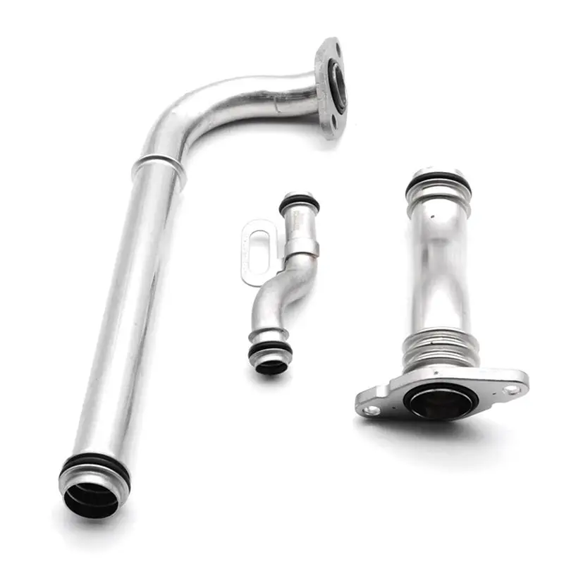 3Pcs Engine Coolant Water Pipe Oil Cooler Pipe Accessories Component For Vauxhall ASTRA H/J/A/B/C 55353329 55353327 55353330-X67