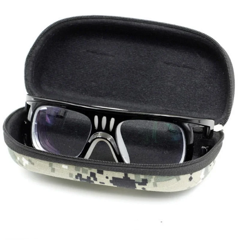 Portable Glasses Box Outdoor Hunting Sunglasses Case Military Molle Tactical EVA Glasses Cases Eyewear Pouch Goggles Storage Bag