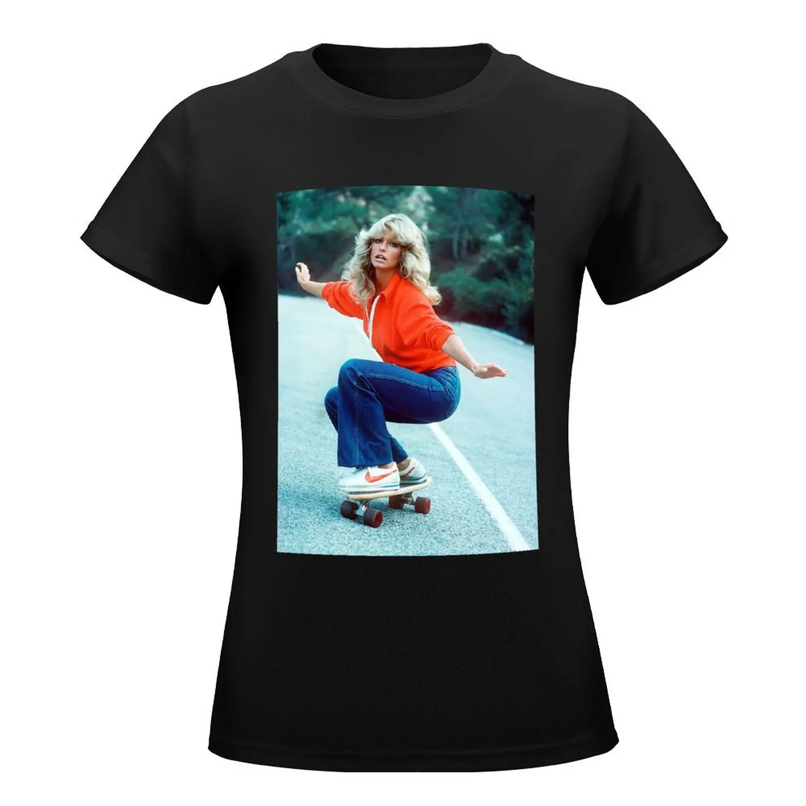 PLAYING SKATE T-Shirt plus size tops female graphics oversized t shirts for Women