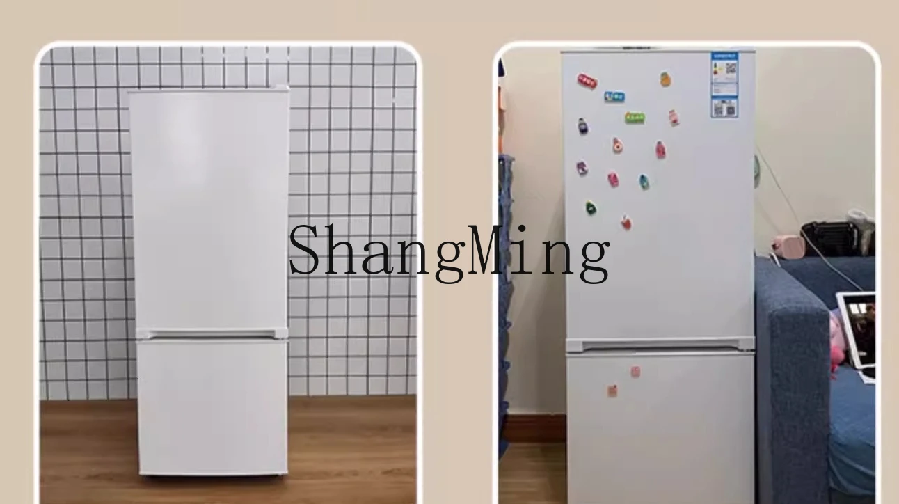 ZYY 家庭用小型冷蔵庫超薄型両開き省エネ小型ミニ冷凍庫