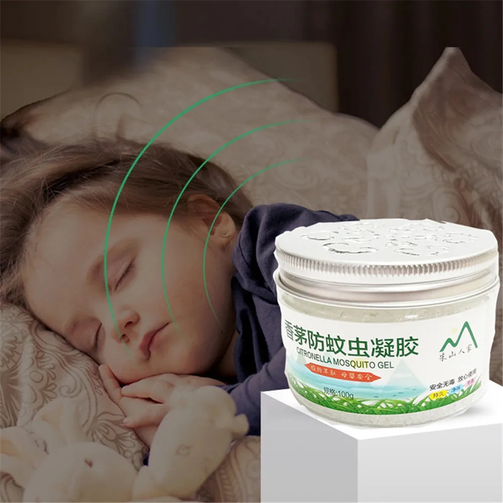 Plant Citronella Non-toxic Anti-mosquito Gel Safe For Pregnant Women And Babies Household Mosquito Repellent Cream