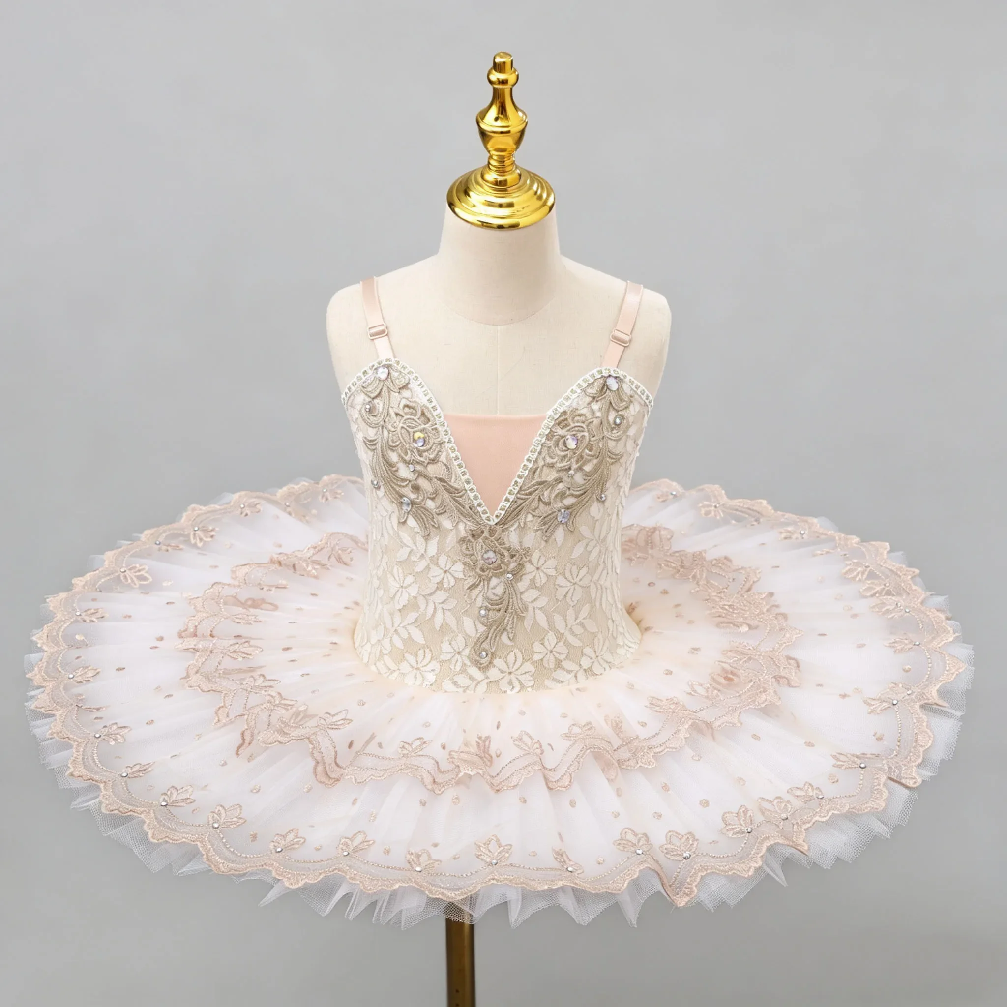 Professional Ballet Tutu Dress Pancake Costume for Girls Kids & Women High-Quality Platter Costume Perfect for Dance Recitals