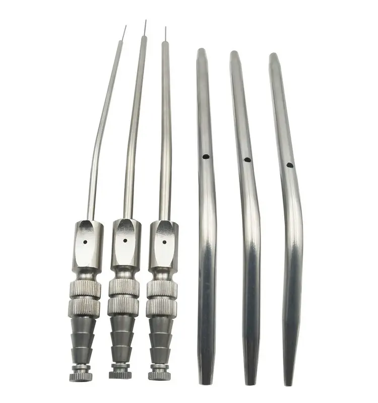 Saliva Collection Tube - Stainless Steel Strong Suction Tube, Weak Suction Tube, Universal Type