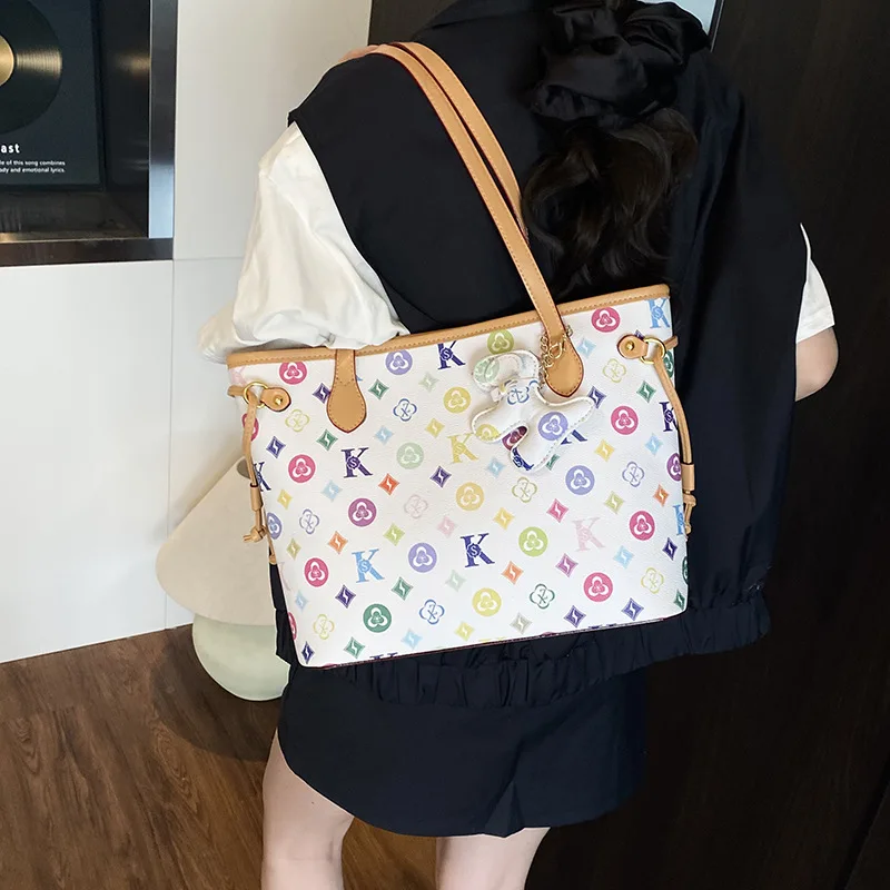 حقيبة نسائية فاخرة خفيفة - طراز مصمم ذو إحساس ممتاز، حقيبة ركاب ذات سعة كبيرة، استخدام متعدد الاستخدامات تحت الإبط/الكتف/الرسول #3