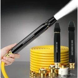 High-Pressure Water Gun Household Car Wash Water Black Car Wash Nozzle Diamond Water Watering Pipe Car Wash Gun