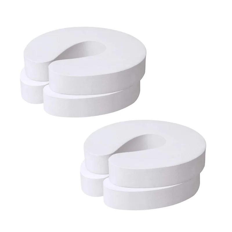 4 Stück Tür-Fingerklemmschützer, babysichere Türen, Slam-Stopper, extra weicher Schaumstoff, schlankes Design, Kindersicherheit, Baby-Sicherheits-Fingerschutz