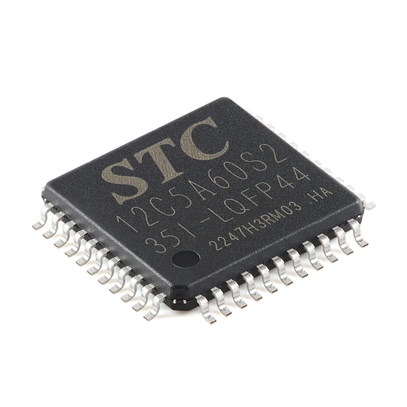 

5PCS/lot New OriginaI STC12C5A60S2-35I-LQFP44 STC12LE5A60S2-35I-LQFP44 STC IAP12C5A60S2-35I-LQFP44G Microcontroller chip