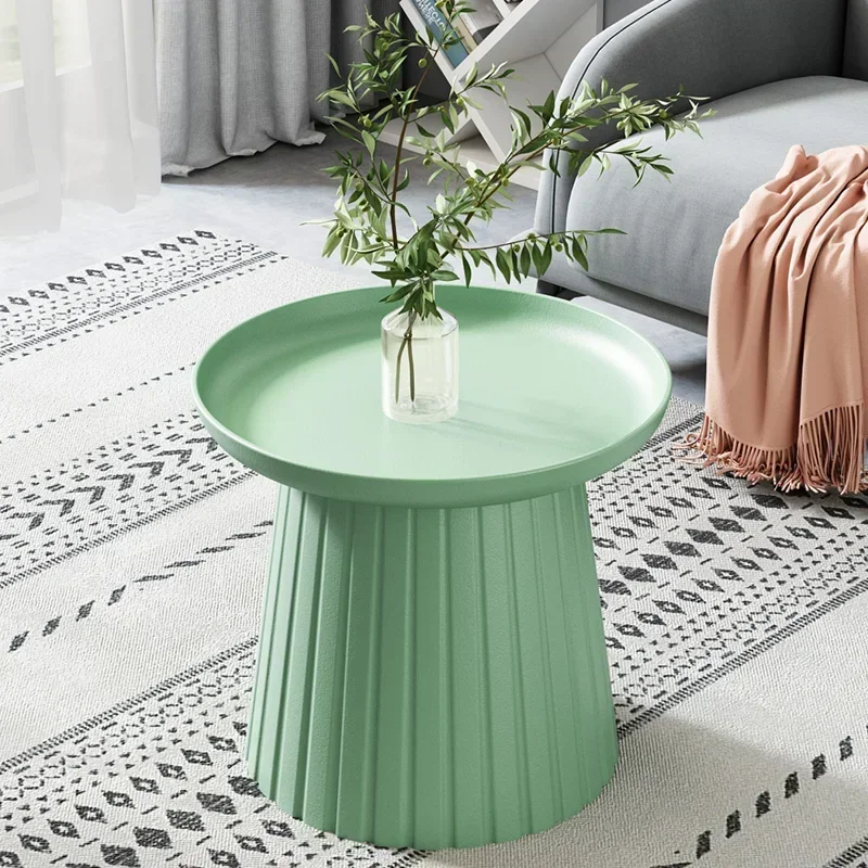 

Nordic Coffee Tables Living Room Round Table Top Mushroom Shaped Coffee Table Tea Table Eco-friendly Material Plastic Tables