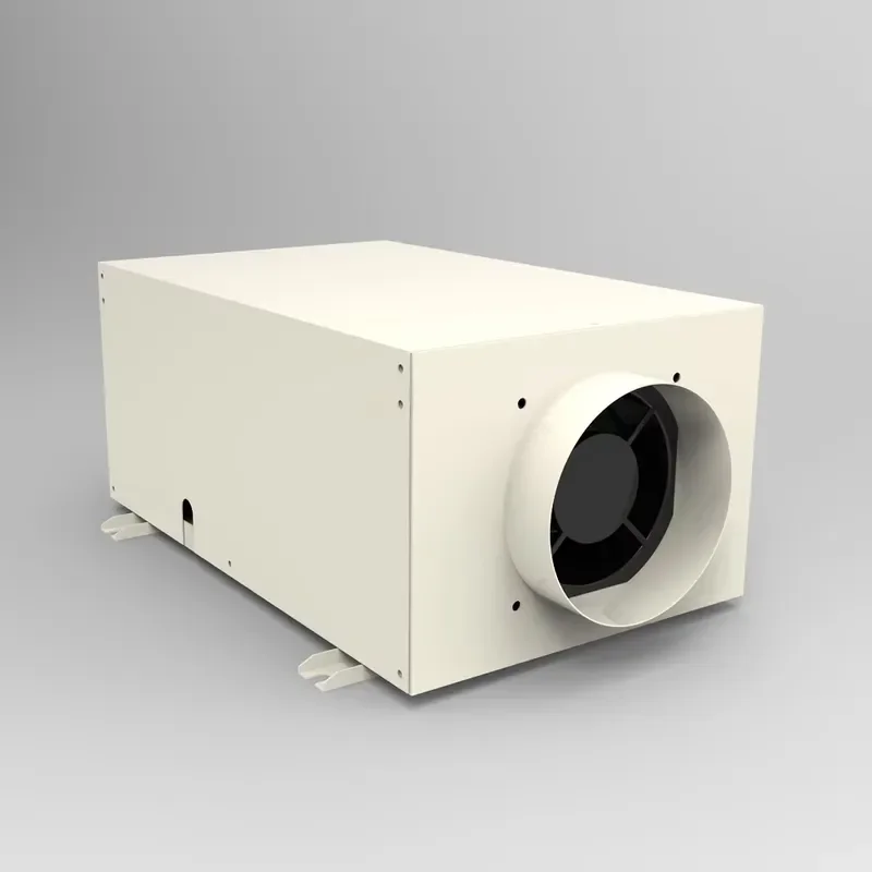 20L Industrial Dehumidifier Duct Type Commercial Humidity Remover for Warehouse Basement Factory Large Space Air Drying