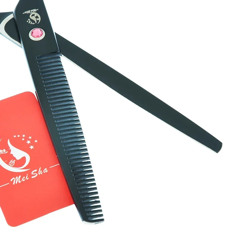 7,0" Friseurschere für Linkshänder, professionelle Haarschneideschere, Haarschere zum Ausdünnen und Stylen, A0184A – Detail 4