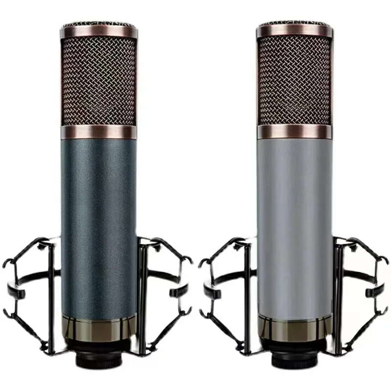 Studio Microphone TF22/TF49  All Metal High-end condenser recording microphone for studio room with gold 34mm large diaphragm