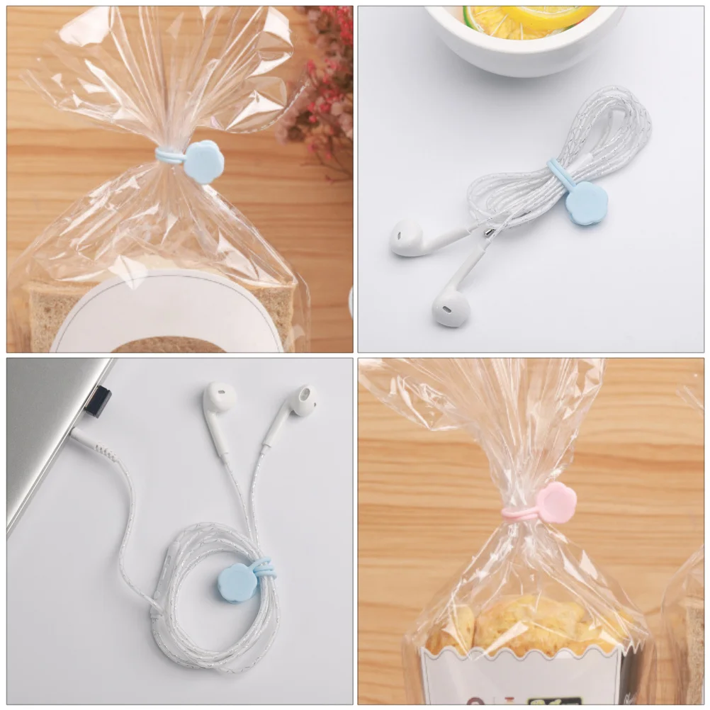 

6 Pcs Cable Storage Organizer Cord Practical Useful Wire Holder Magnetic Bind Ties