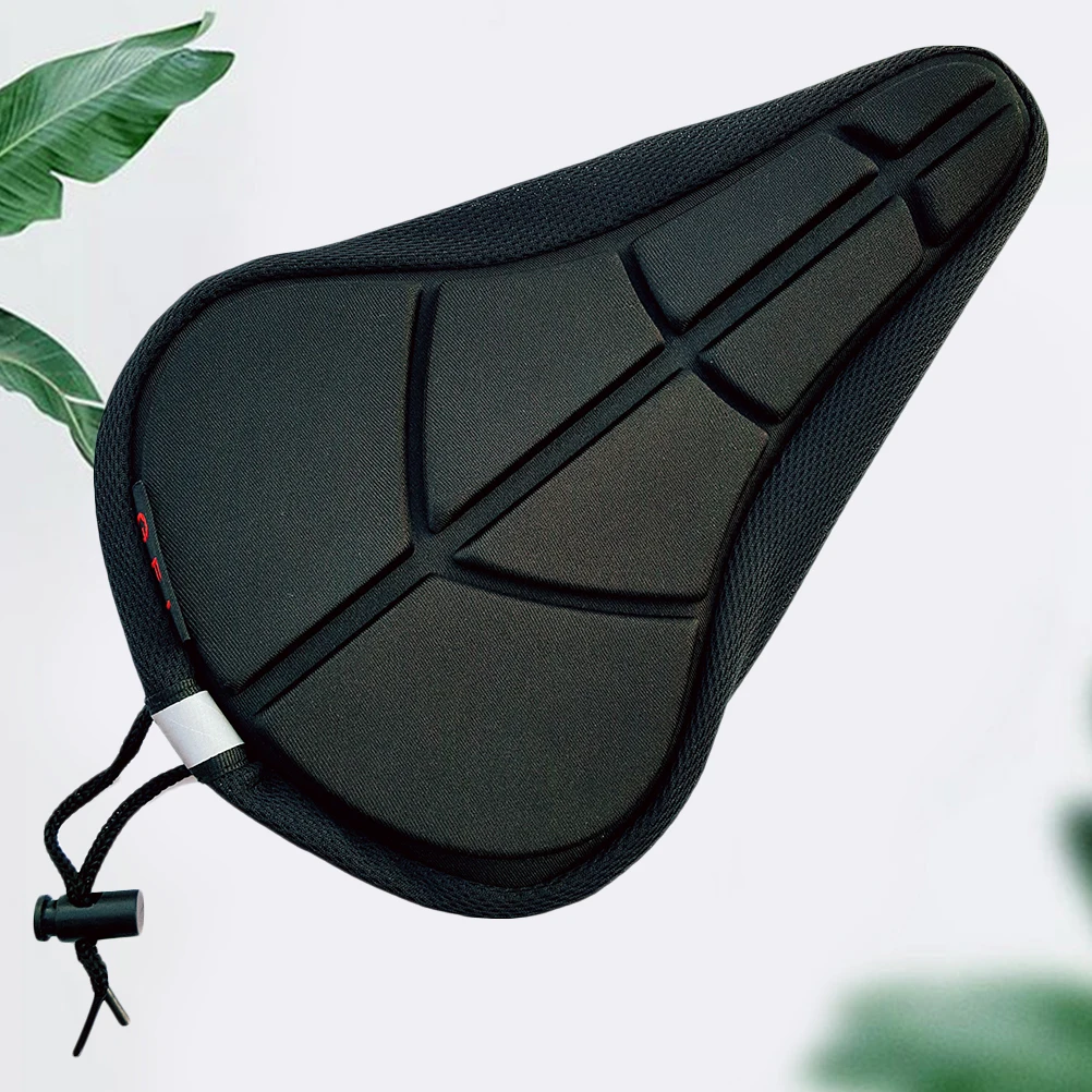 

Thickened Bike Saddle Cover for Mountain Road Cycling Seat Cushion Pad Comfortable Long Time Use Lightweight Easy Wash Wide