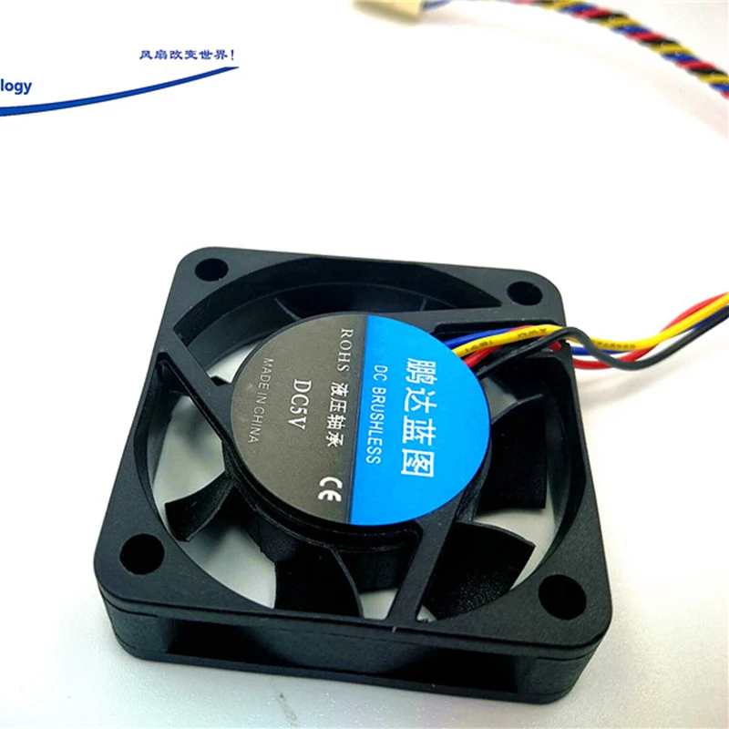 4010 40MM Hydraulic bearing Fluid bearing 23000RPM High speed 40mm Fan 4cm 40x40x10mm Fan DC5V 0.3A 3D printer Graphics card Co