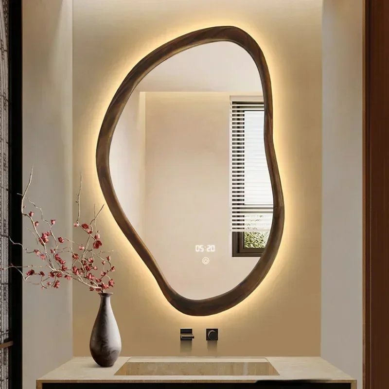 Mirror for Living Room Reliable Performance Space Saving Non-Slip Feet Reinforced Frame Easy Installation Easy Assembly