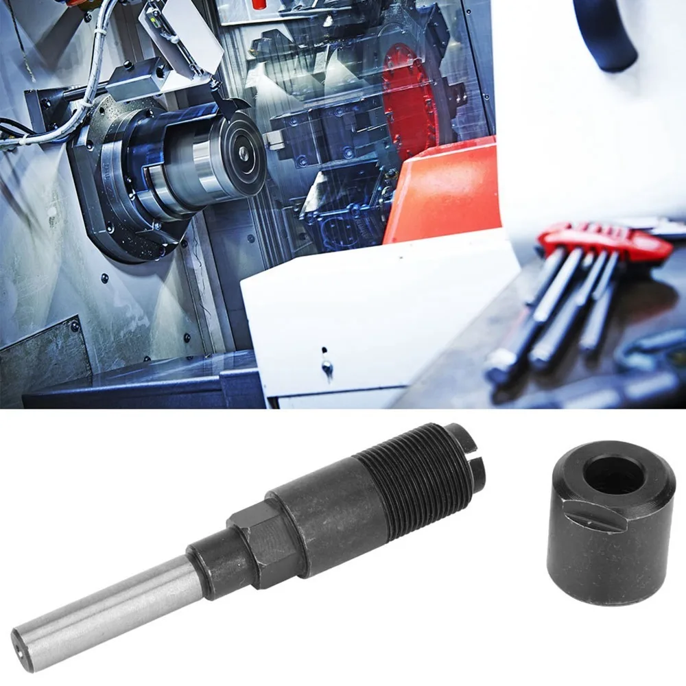 

1/2 inch Shank Router Bit Collet Extension 1/4 inch Shank 2-1/4 inches Additional Travel Router Collet Extension Chuck