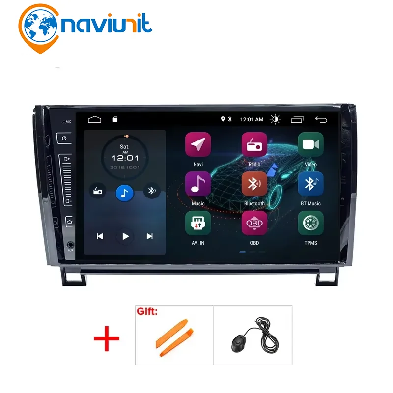 For Toyota Tundra XK50 2007-2013 Sequoia XK60 2008-2017 2din android Car Radio Multimedia Player screen stereo navigation GPS BT