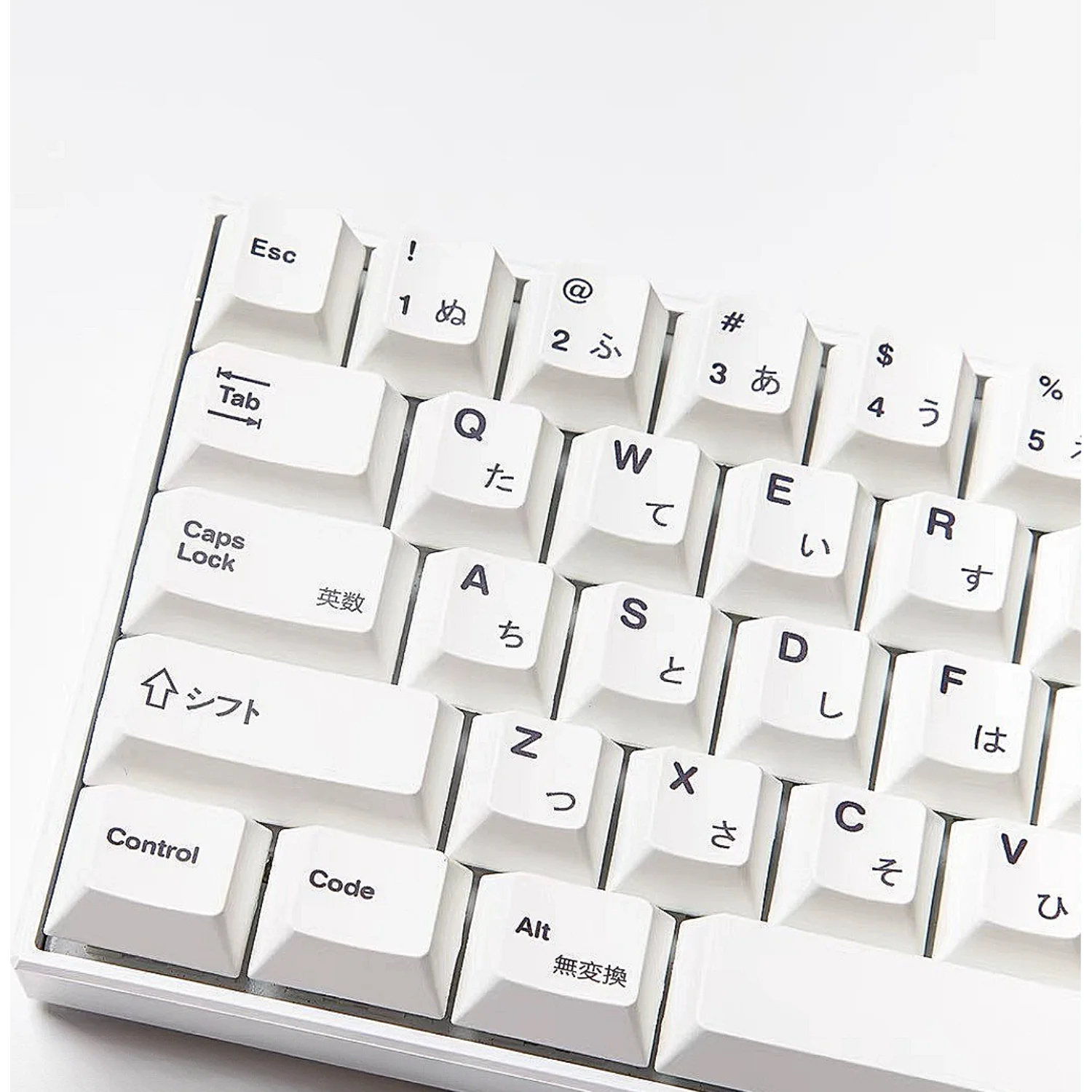 

137 Keys Simple White CHERRY Keycaps PBT Thermosublimation Keycap Kit for 60/64/84/98/108 Gaming Mechanical Keyboard MX Switch