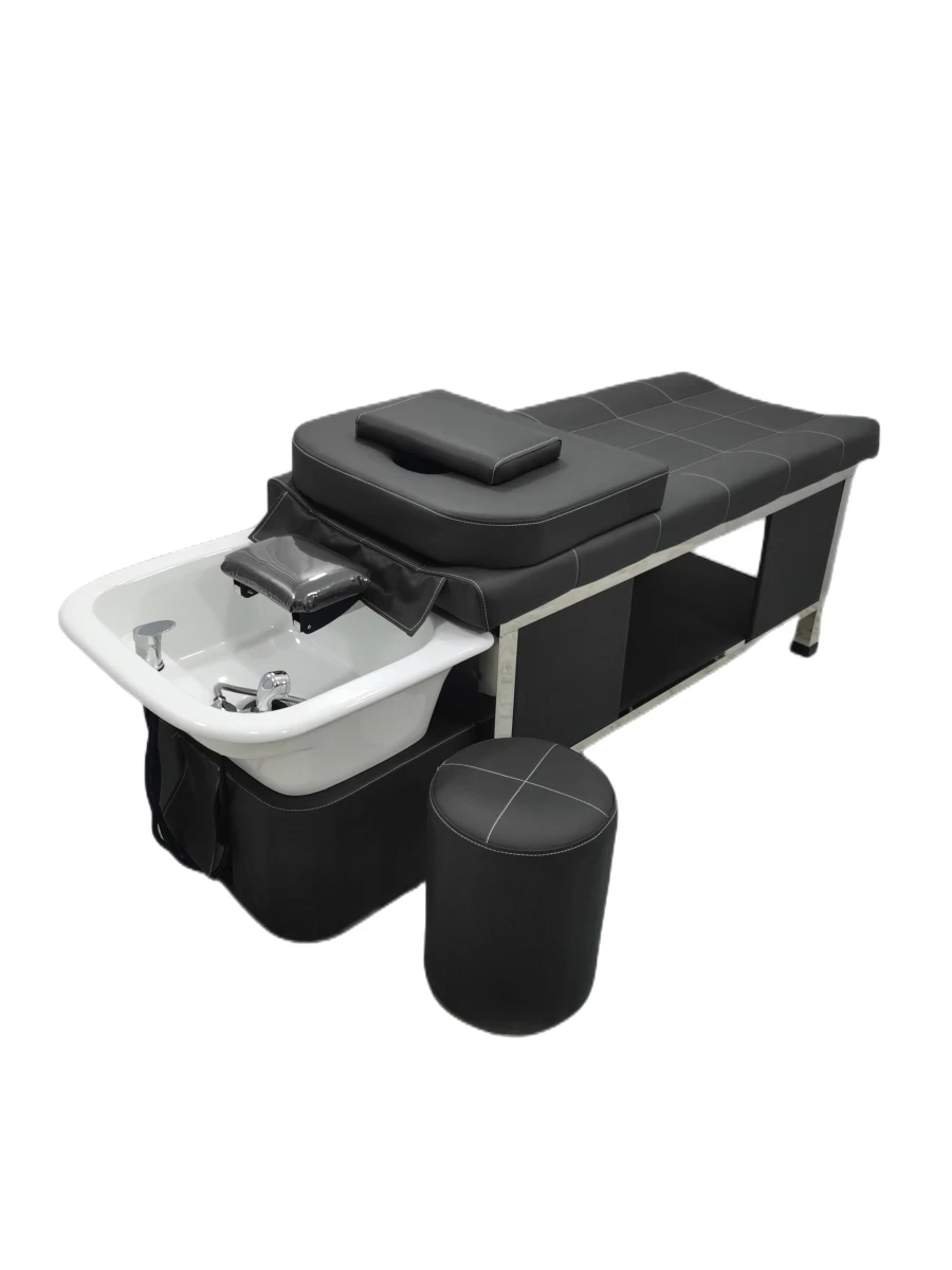 

Thai style ceramic basin stainless steel head massage bed