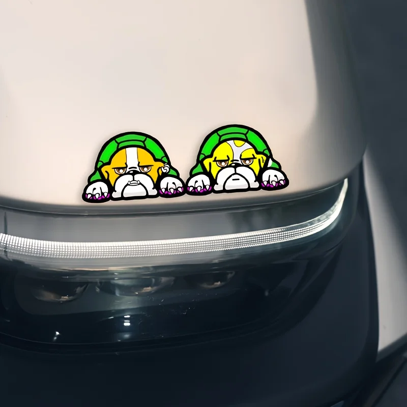 

Motorcycle notebook waterproof, reflective stickers reflective stickers, pet Quito, turtles, car electric vehicles,