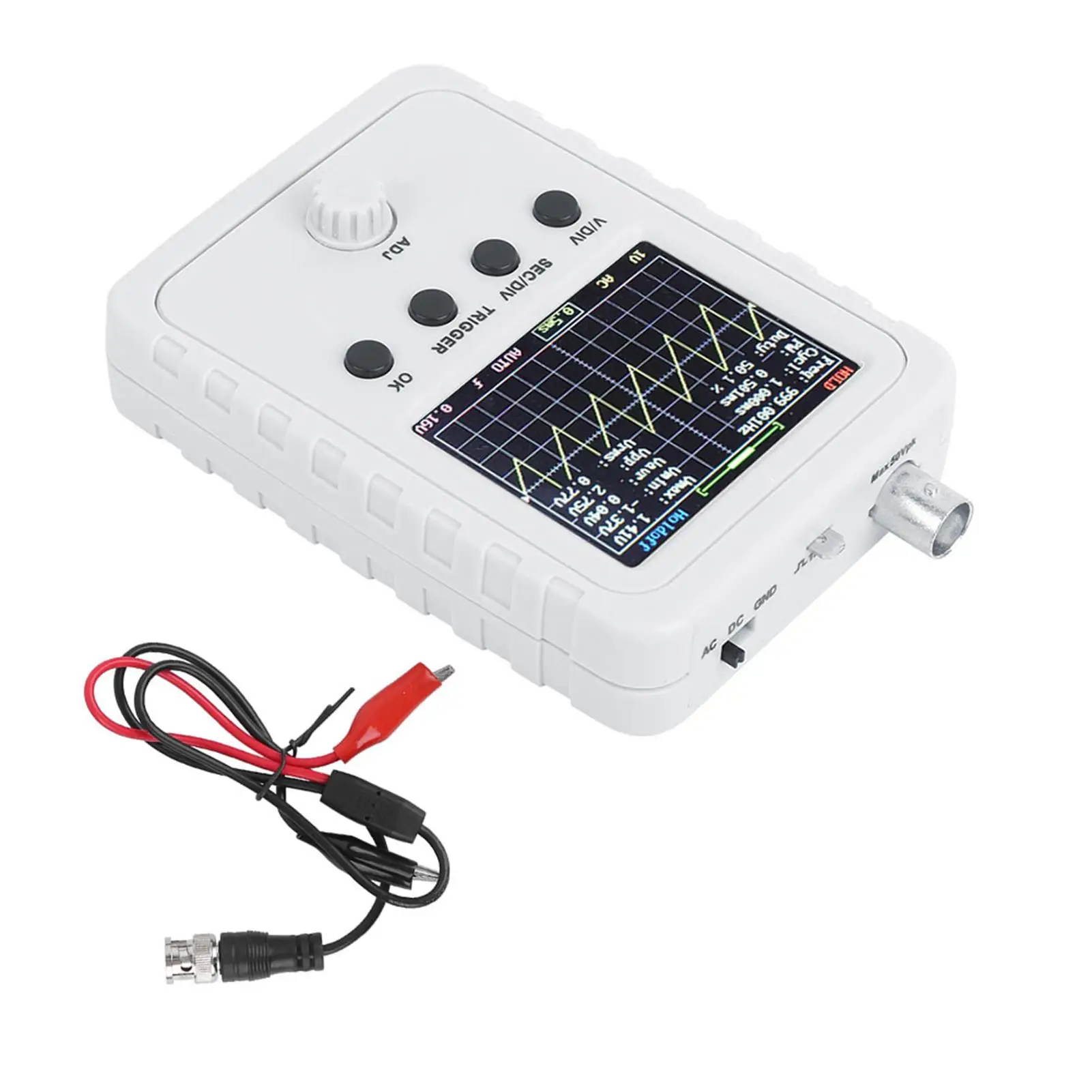 15001K DIY Handheld DSO-150 Digital Oscilloscope Kit, 1MSa/s, 0-200KHz Sampling Rate