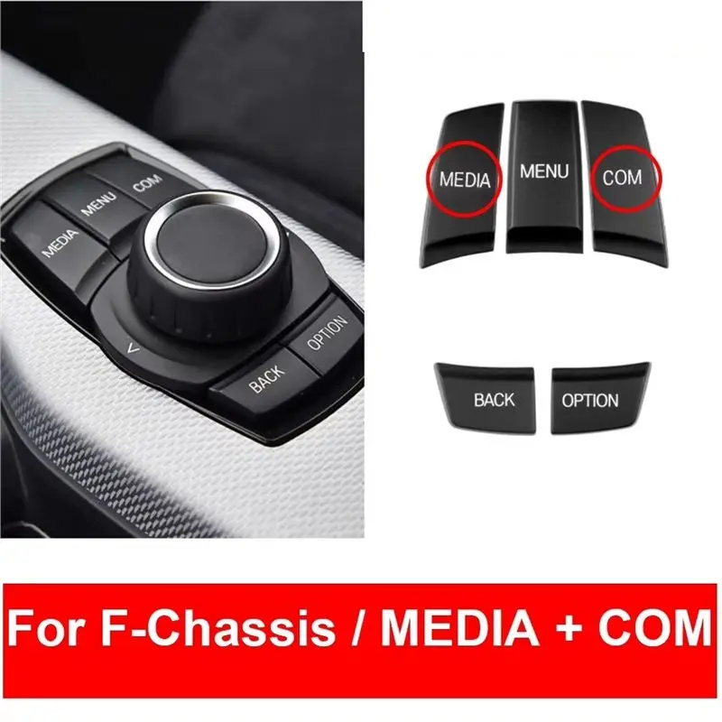 Car Central Multi-Media Switch Button Knob Panel For BMW-boom view 3
