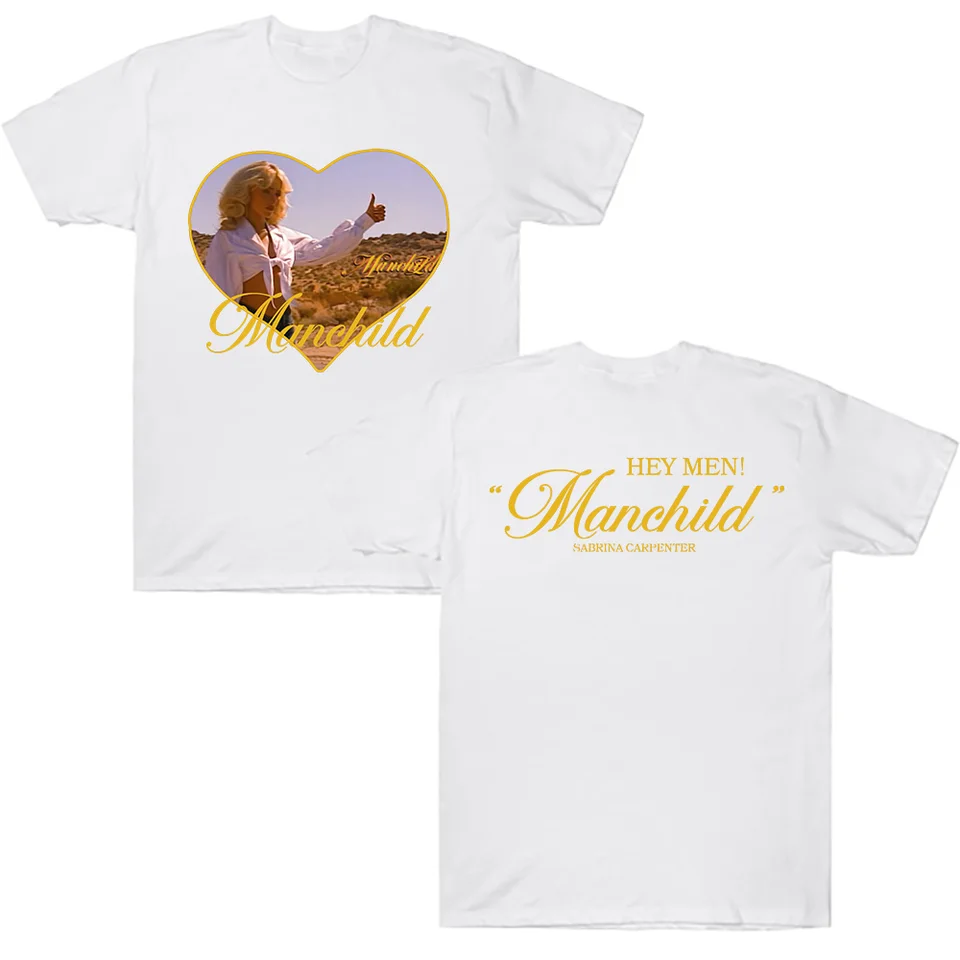 Sabrina Carpenter Manchild T Shirt Summer Cotton Women's T-shirt