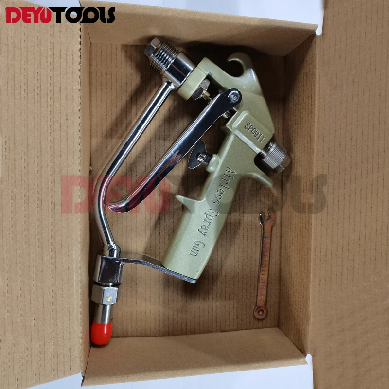 Putty spray machine spray gun, high-pressure airless spray machine special putty spray gun DY911 putty gun accessory gun needle