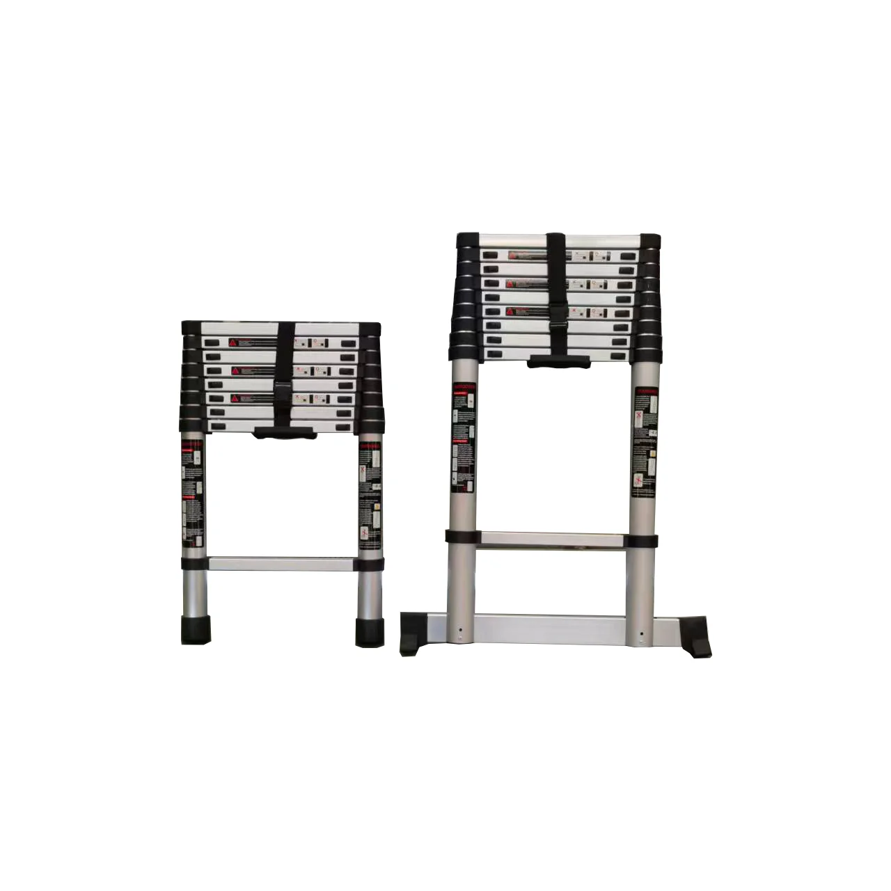 4.6 Meter Telescopic Aluminum Ladder 12-Step Multifunctional and Scalable Design for Home Use