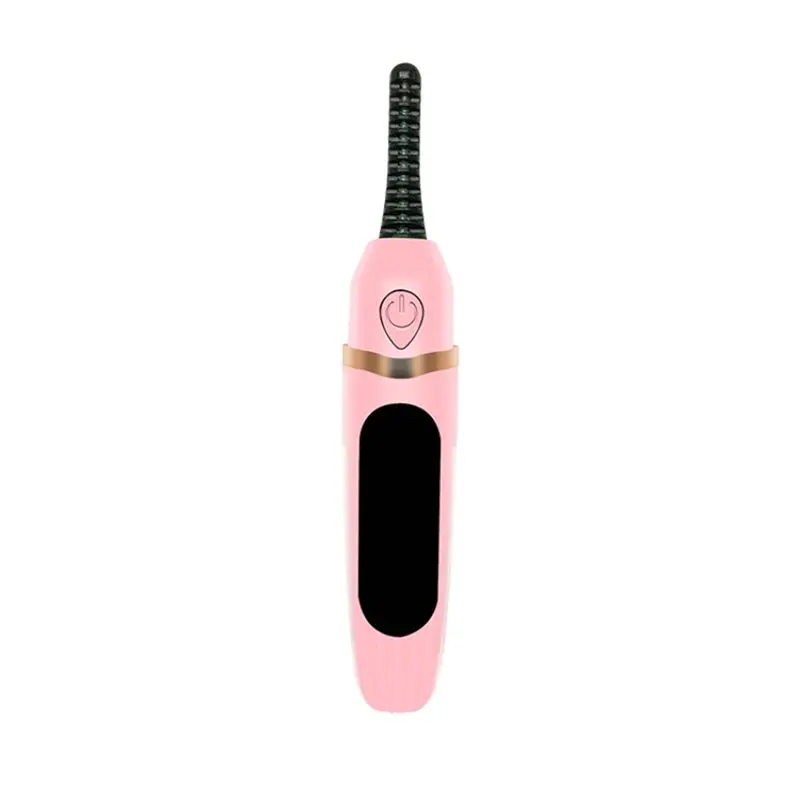 

Pink Heated Eyelash Lash Curler With Led Display For Achieving A Natural Curl And Eyelashes-ABQU