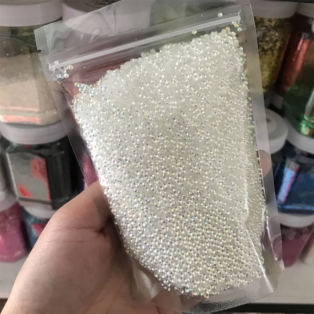 Amazing Wholesale Mini Dots Mixes Glitter 3D Bubble Glitter Aurora Mermaid Glitter For Craft DIY Nail Art Decoration Accessories