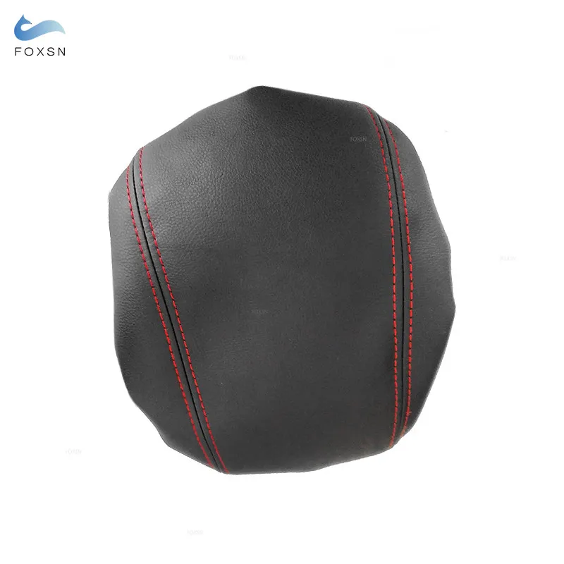 ل هيونداي توكسون 2015 2016 2017 2018 سيارة الداخلية مركز التحكم مسند ذراع غطاء ستوكات الجلود اكسسوارات تقليم واقية #2