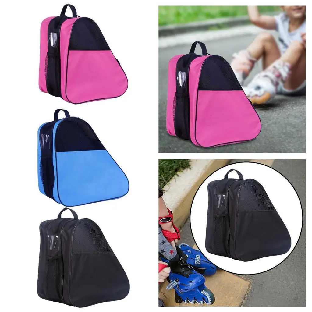 Roller Skate Bag Ice Skate Bag Lightweight Multipurpose with Handle Skating