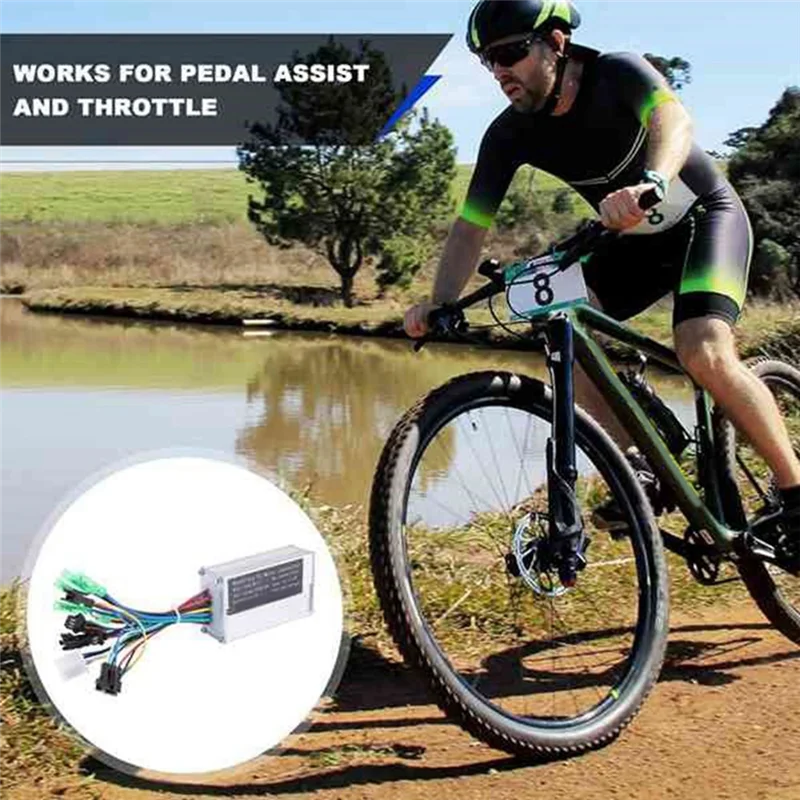

1 Pcs 36V 17A 250W/350W Motor Controller E-Bike Brushless Speed Controller-ABHQ