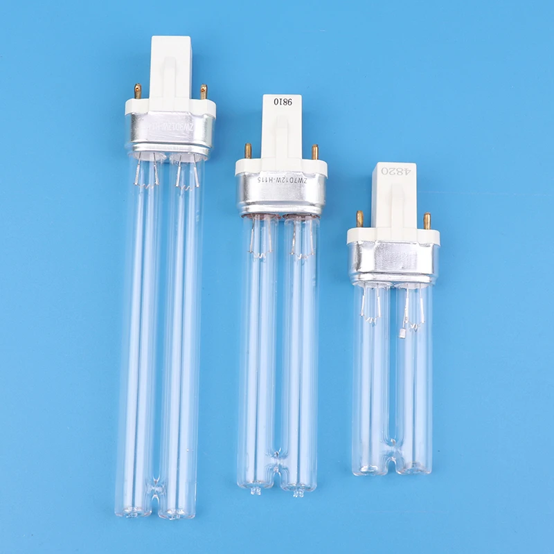 1pc UV Light Bulbs Aquarium Fish Tank Pond Ultraviolet  Lamp Tube For G23 5W 7W 9W 11W 13W UVC H Shape Tube view 2