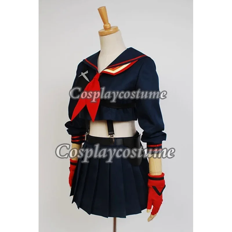 Kill La Kill COSPLAY Ryuko matoi ชุดคอสเพลย์ผู้หญิงสาวๆปาร์ตี้ชุดงานฮาโลวีนชุดคอสเพลย์ผู้หญิง