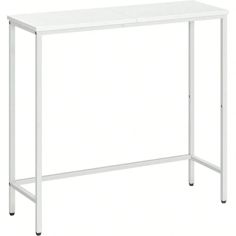 

Bar Table Console Table, 29.5 Small Entryway Table, Thin Sofa Side Display Table, For Hallway, Bedroom, Living Room, Foyer, Rust