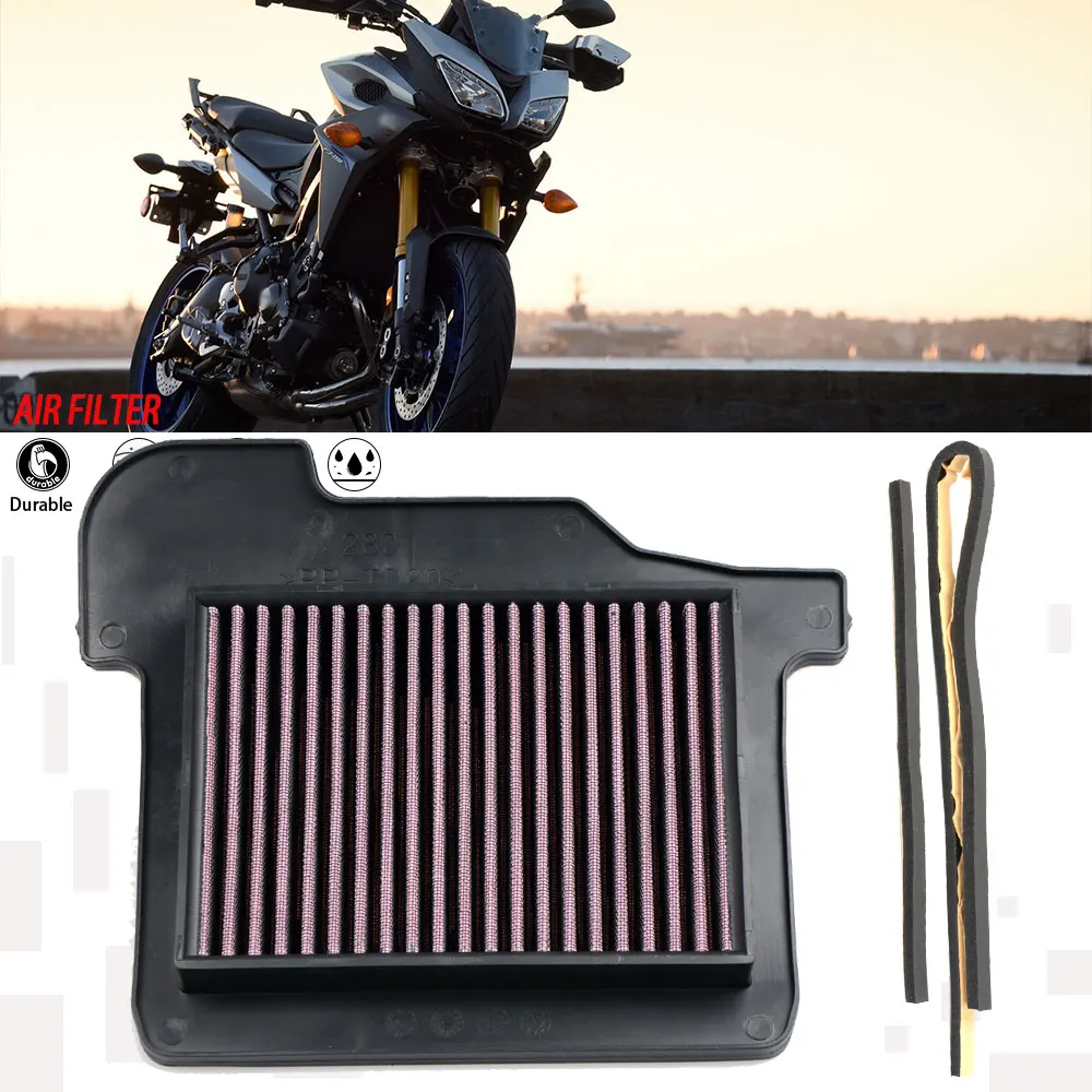 

Motorcycle Air Filter Intake Cleaner Replacement Parts For YAMAHA MT09 Tracer FZ09 FJ09 XSR900 XSR 900 MT/FZ/FJ 09 FZ-09/MT-09